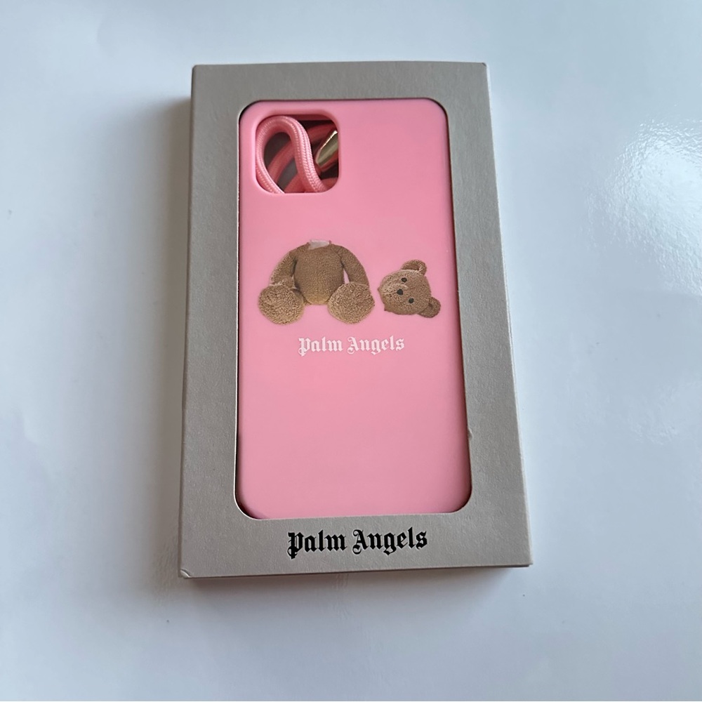 Palm Angels CLASSIC LOGO IPH CS 12/12 YELLOW PINK